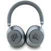 Słuchawki nauszne Karl Lagerfeld Grained Initials Bluetooth ANC szary